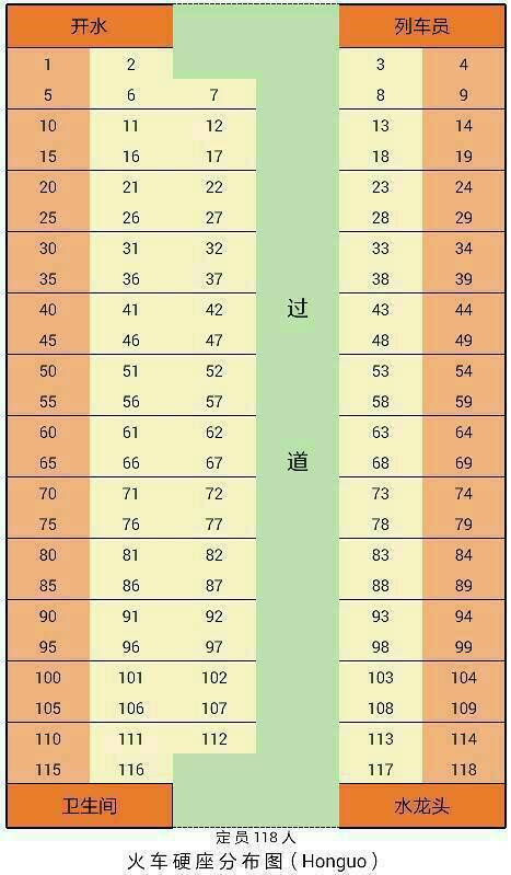 动车一节车厢多少号 动车一节车厢一共有多少个座位