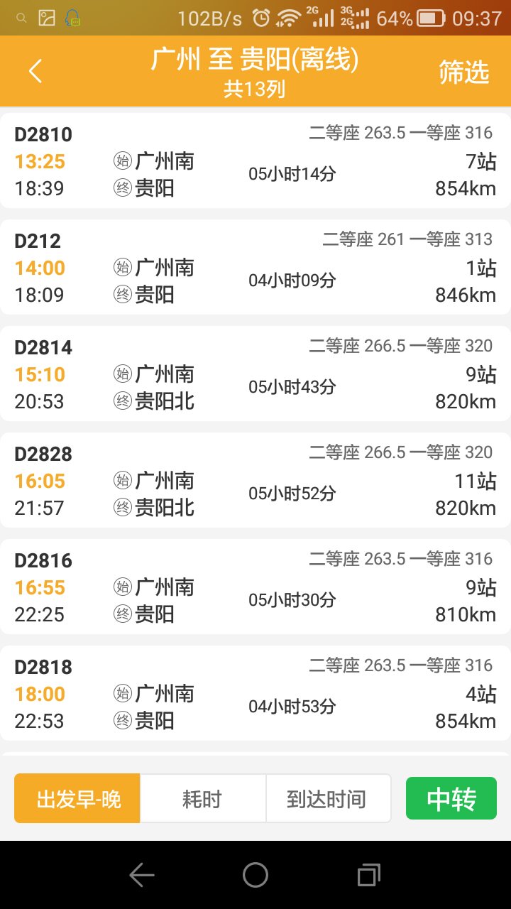 安顺的高铁到贵阳东站的高铁多少钱 安顺的高铁到贵阳东站的高铁多少