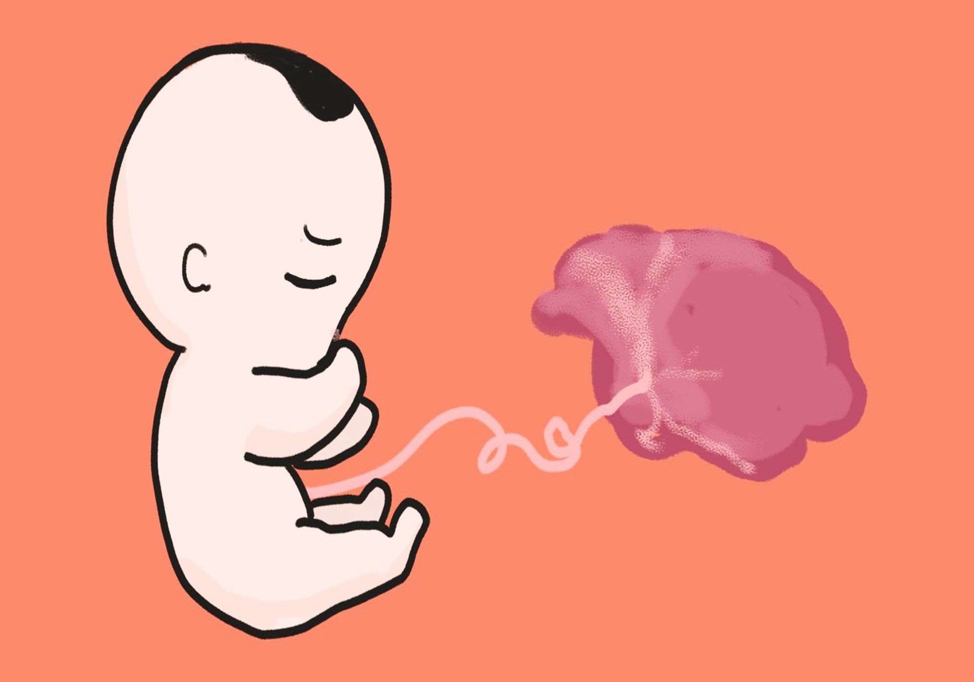 也有些产妇是宝宝分娩出来了,但是胎盘还滞留在产妇的体内无法分娩出